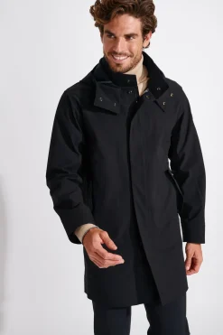 Cala 1789 Manteau imperméable noir LOUIS TELLARO Fashion