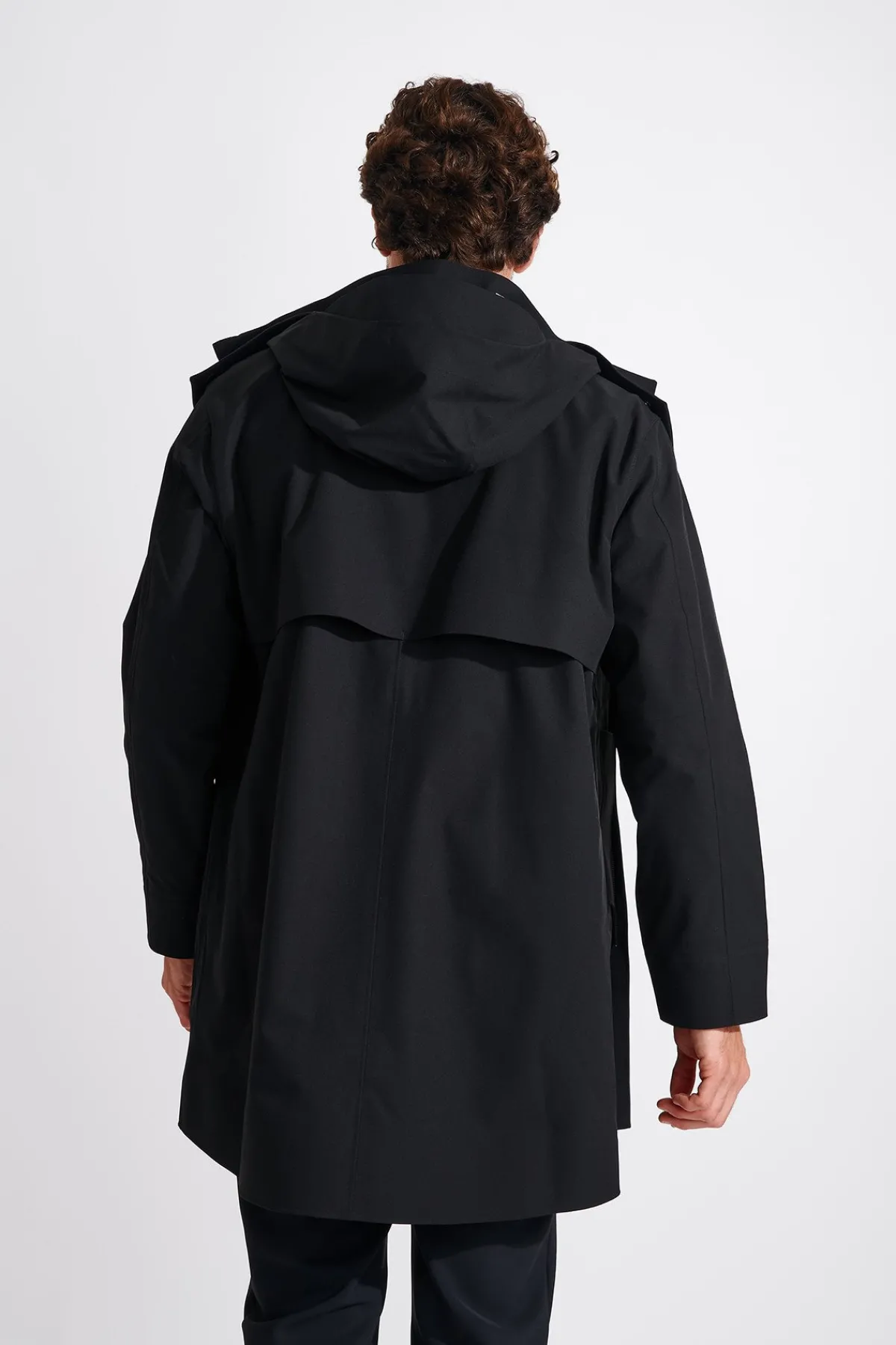 Cala 1789 Manteau imperméable noir LOUIS TELLARO Fashion