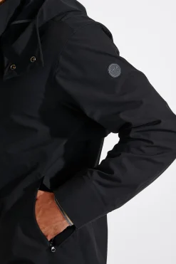 Cala 1789 Manteau imperméable noir LOUIS TELLARO Fashion