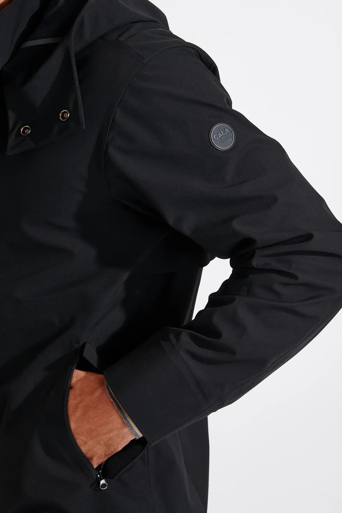 Cala 1789 Manteau imperméable noir LOUIS TELLARO Fashion