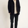 Cala 1789 MANTEAU MARINE UMBERTO KARALIS Clearance