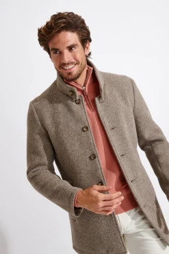 Cala 1789 Manteau taupe UMBERTO TAIGA Online