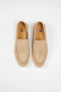 Cala 1789 Mocassin en cuir beige RIMINI HARBOR Sale