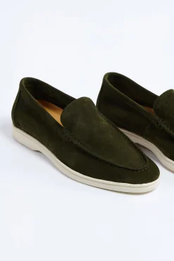 Cala 1789 Mocassin en cuir kaki RIMINI HARBOR Best