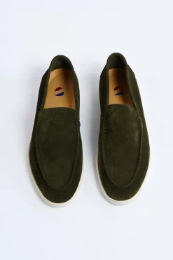 Cala 1789 Mocassin en cuir kaki RIMINI HARBOR Best