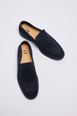 Cala 1789 Mocassin en cuir marine/marine RIMINI HARBOR Discount
