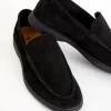 Cala 1789 Mocassin en cuir noir RIMINI HARBOR Discount