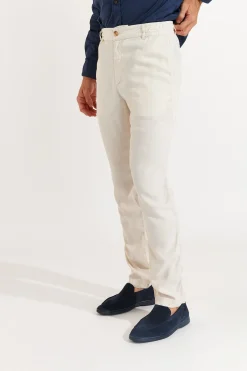 Cala 1789 Pantalon Beige écoresponsable Chino Arenza Clearance