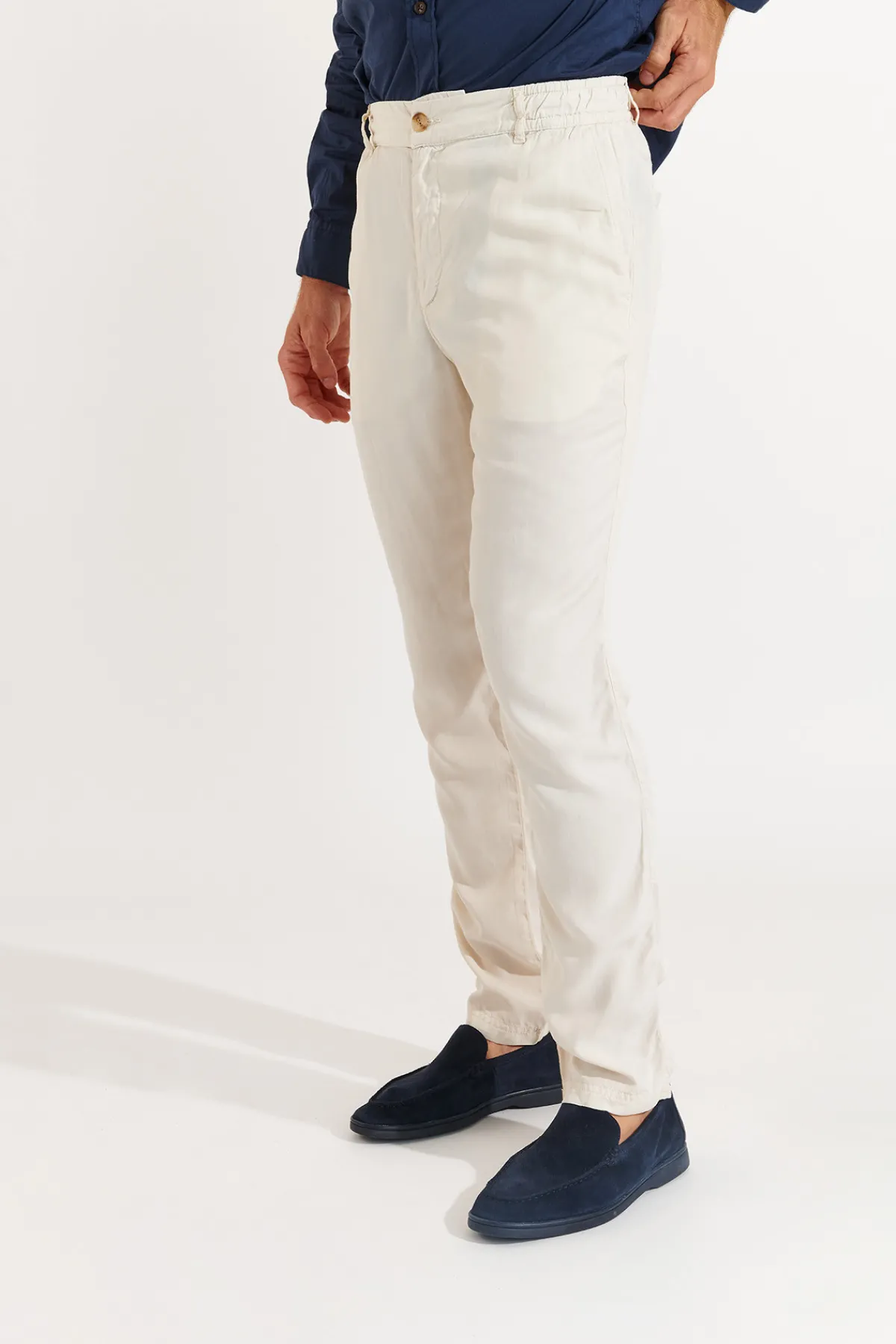 Cala 1789 Pantalon Beige écoresponsable Chino Arenza Clearance