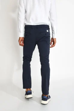 Cala 1789 Pantalon bleu marine ETIENNE MOGLIANO Discount