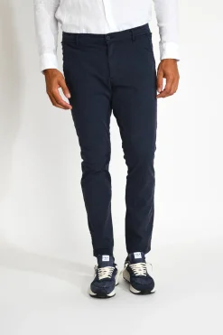 Cala 1789 Pantalon bleu marine ETIENNE MOGLIANO Discount