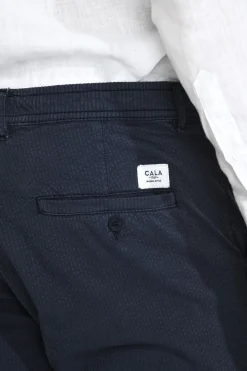 Cala 1789 Pantalon bleu marine ETIENNE MOGLIANO Discount