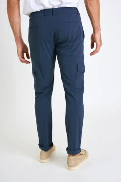 Cala 1789 Pantalon bleu stretch CONOR LESCADA Hot