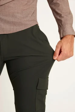 Cala 1789 Pantalon cargo vert CONOR EVOLUTION Discount