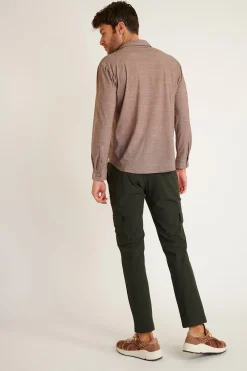 Cala 1789 Pantalon cargo vert CONOR EVOLUTION Discount