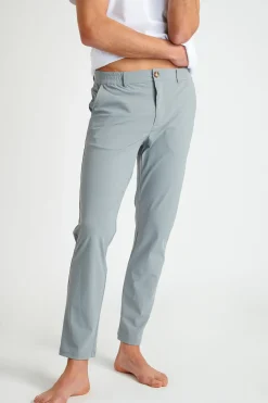 Cala 1789 Pantalon chino gris clair ARNO EVOLUTION Discount