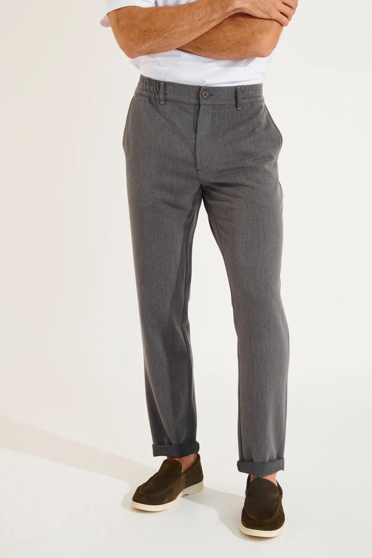 Cala 1789 PANTALON CHINO GRIS SERGE MAIORCA Outlet