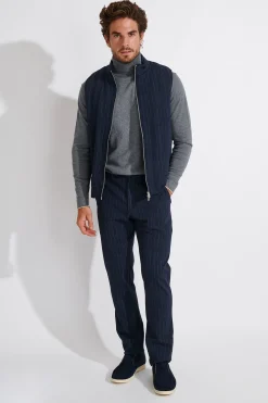 Cala 1789 Pantalon chino marine SERGE SORENTO Outlet