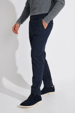 Cala 1789 Pantalon chino marine SERGE SORENTO Outlet
