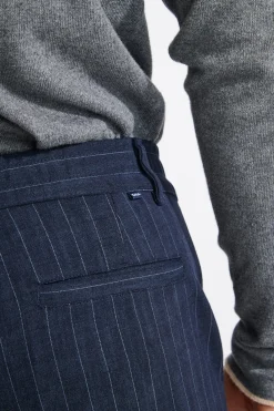 Cala 1789 Pantalon chino marine SERGE SORENTO Outlet
