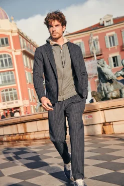 Cala 1789 Pantalon chino marine SERGE SORENTO Outlet