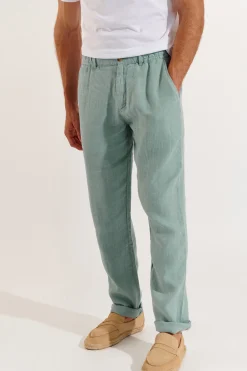 Cala 1789 Pantalon en lin CHINO LINDYE Clearance