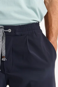 Cala 1789 Pantalon marine PAOLO LESCADA Online
