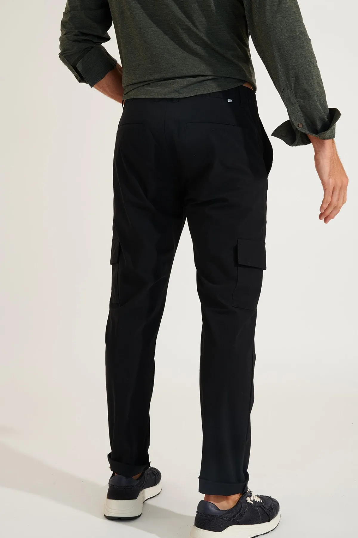 Cala 1789 Pantalon noir stretch CONOR LESCADA New