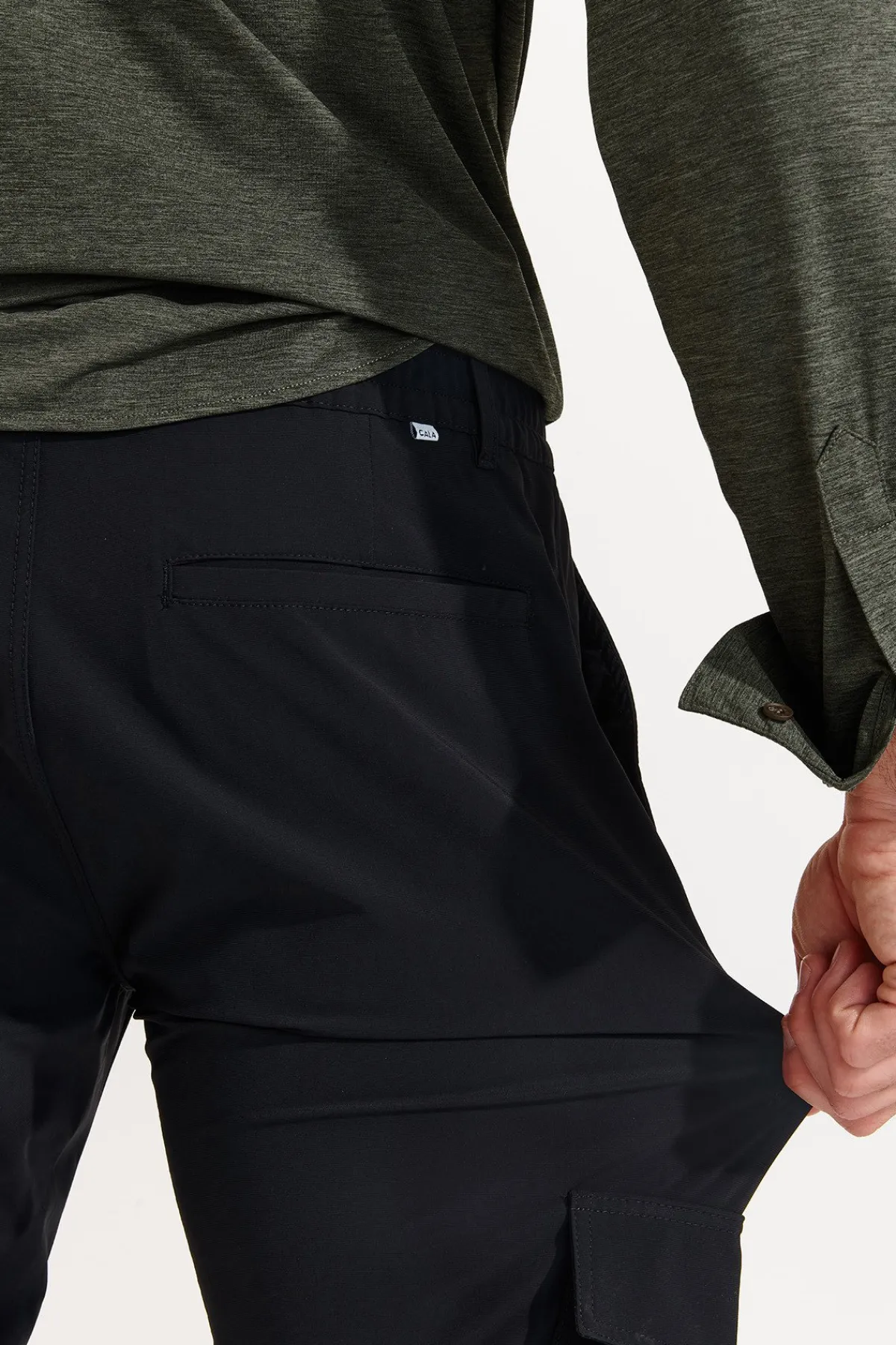 Cala 1789 Pantalon noir stretch CONOR LESCADA New