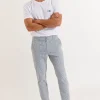 Cala 1789 Pantalon rayé bleu SERGE CALVI Best