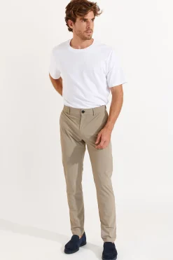 Cala 1789 Pantalon stretch beige - SERGE LESCADA Best
