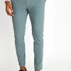 Cala 1789 Pantalon stretch bleu glacier SERGE LESCADA Hot