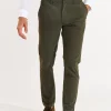 Cala 1789 Pantalon stretch kaki - SERGE LESCADA New