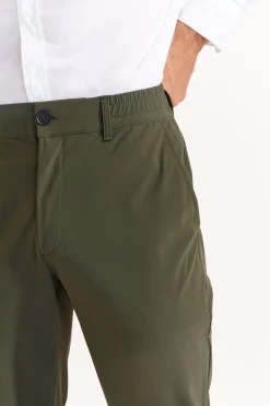 Cala 1789 Pantalon stretch kaki - SERGE LESCADA New