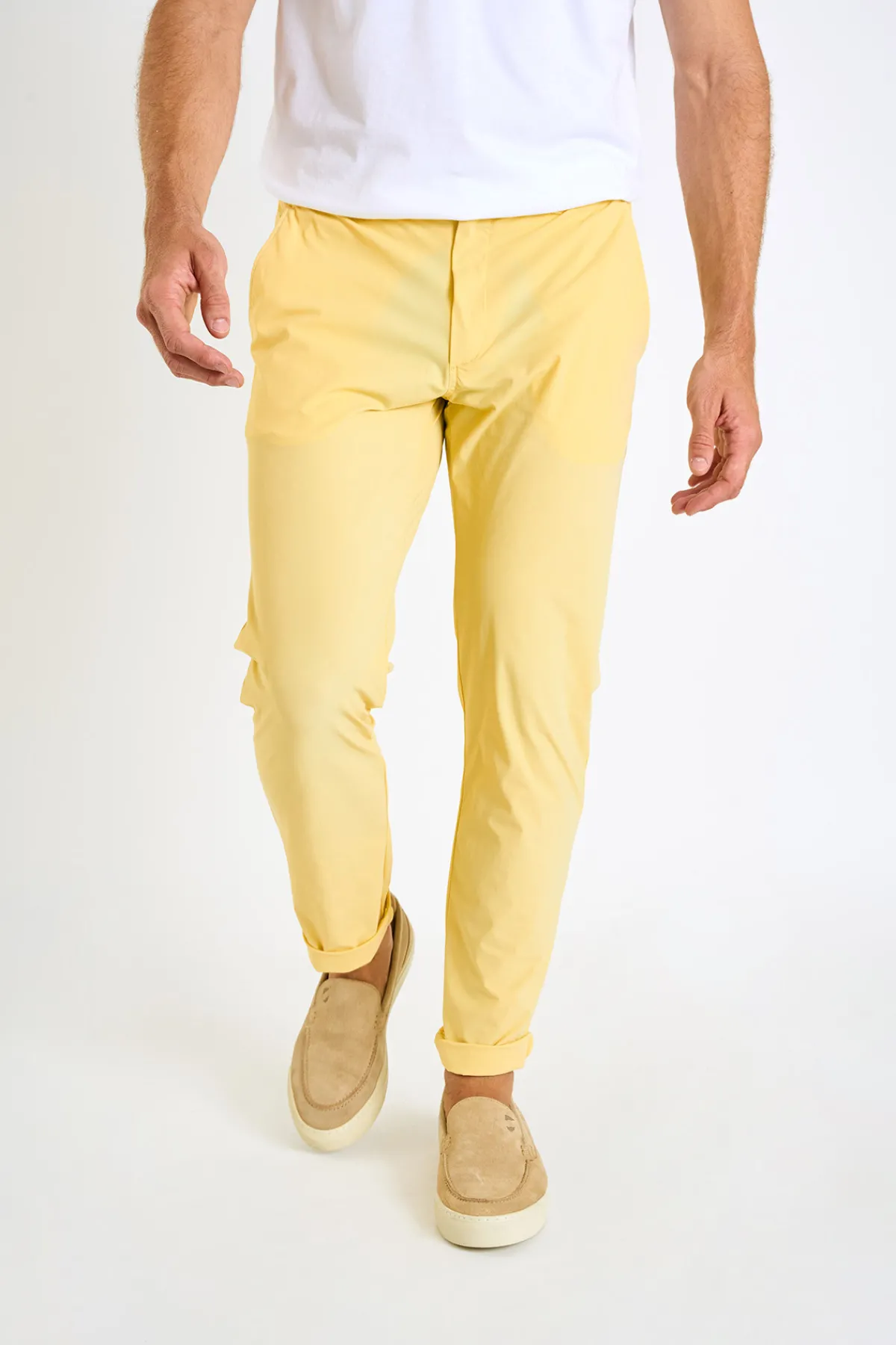 Cala 1789 Pantalon stretch paille SERGE LESCADA Online