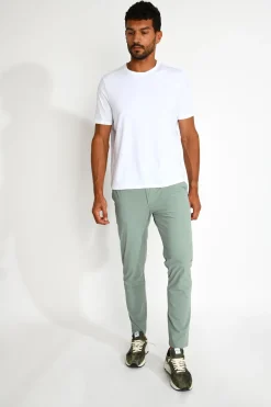 Cala 1789 Pantalon stretch vert mousse SERGE LESCADA Outlet