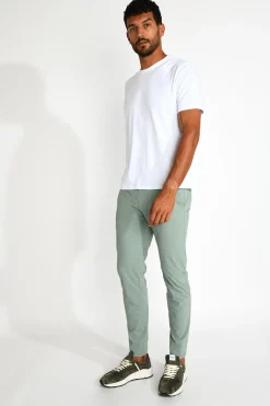Cala 1789 Pantalon stretch vert mousse SERGE LESCADA Outlet
