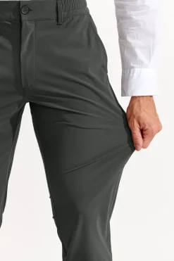 Cala 1789 Pantalon stretch vert sapin SERGE LESCADA Fashion