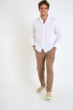 Cala 1789 Pantalon taupe CHINO ARENZA Hot