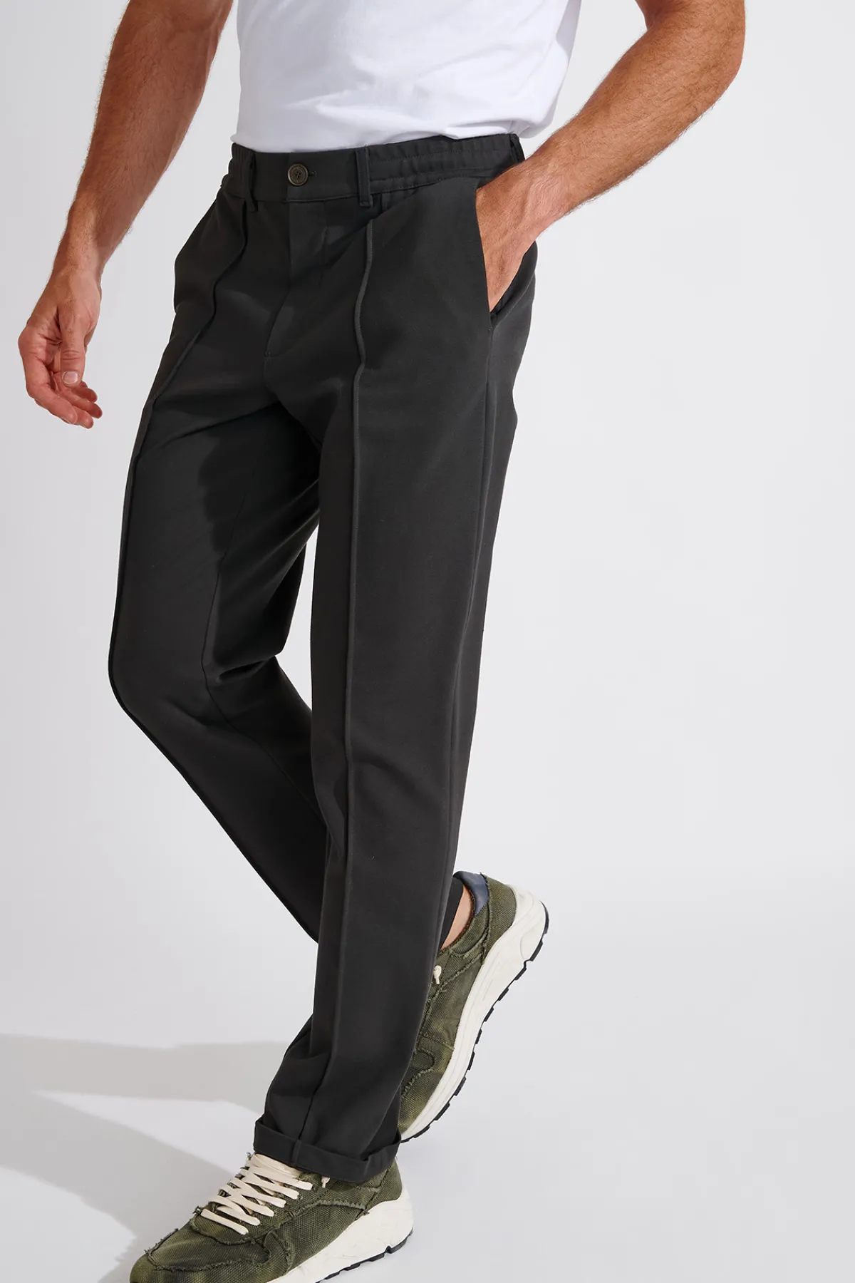Cala 1789 Pantalon vert sapin CHARLES RAVENNE Sale