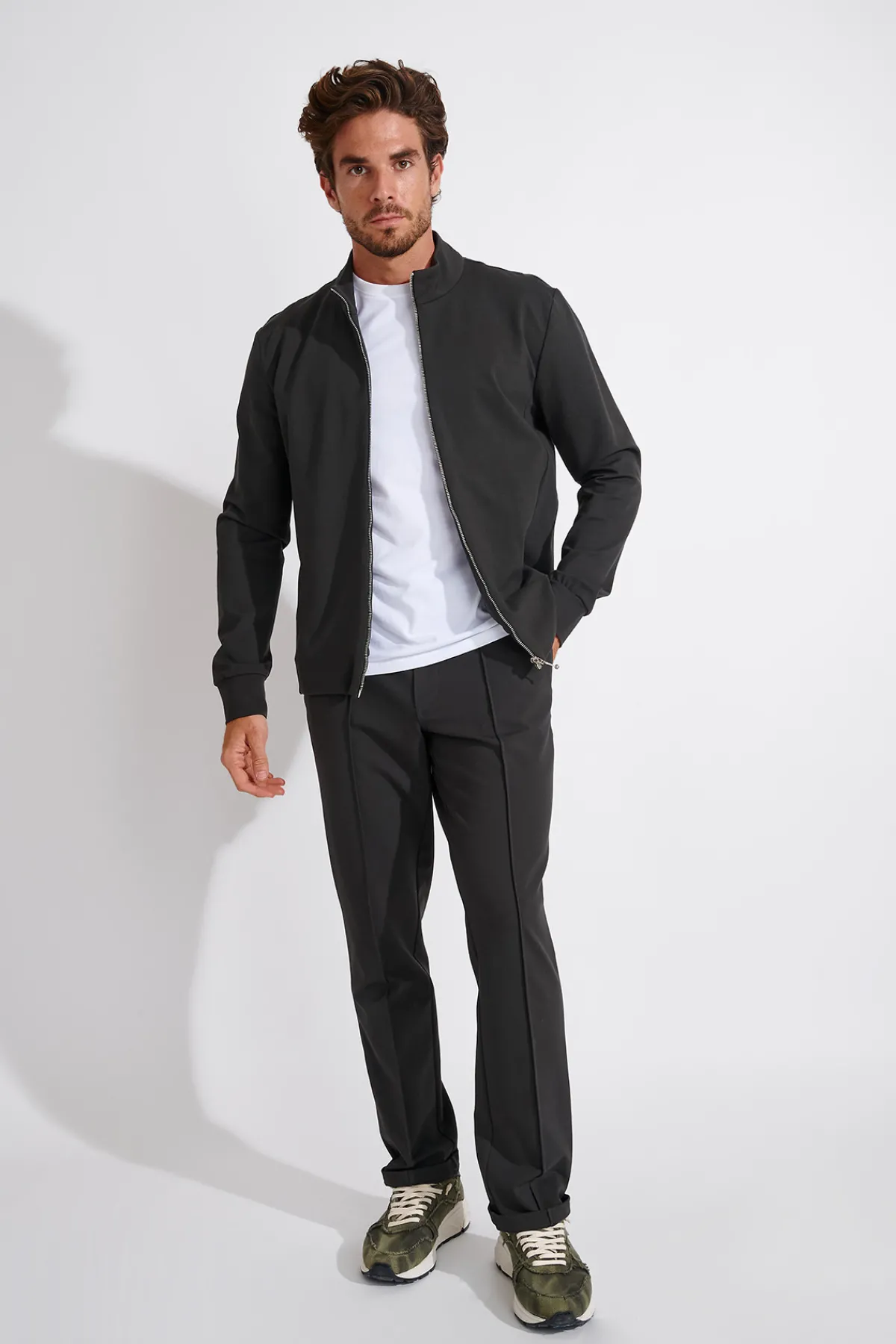 Cala 1789 Pantalon vert sapin CHARLES RAVENNE Sale