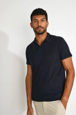 Cala 1789 Polo FRANCOIS LIN bleu marine Best