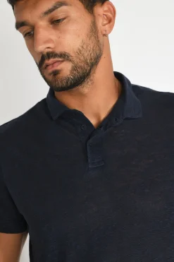 Cala 1789 Polo FRANCOIS LIN bleu marine Best