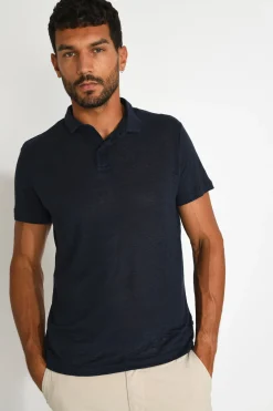Cala 1789 Polo FRANCOIS LIN bleu marine Best