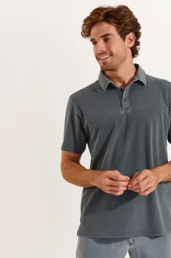 Cala 1789 Polo gris VASCO SORANZO Hot