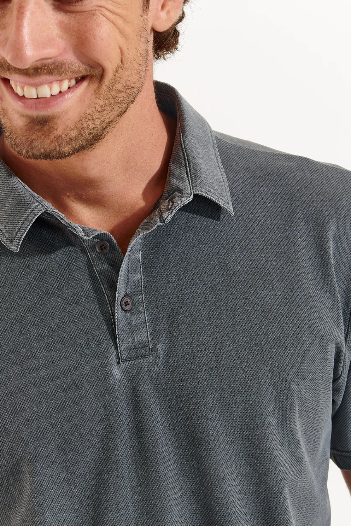 Cala 1789 Polo gris VASCO SORANZO Hot