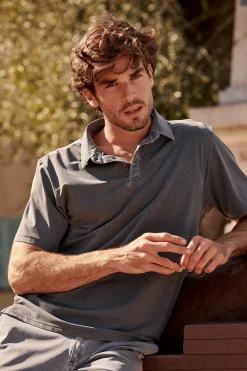 Cala 1789 Polo gris VASCO SORANZO Hot