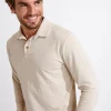Cala 1789 Polo manches longues beige CARL PAGANI New