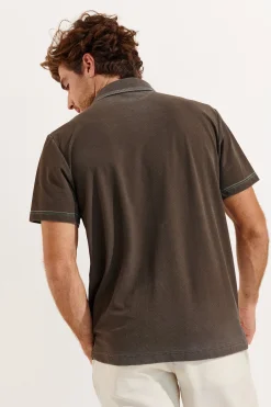 Cala 1789 Polo marron VASCO SORANZO Hot