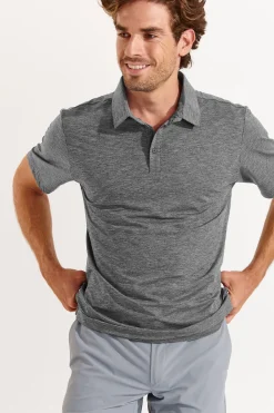 Cala 1789 Polo technique gris anthracite VASCO ORSINI Outlet
